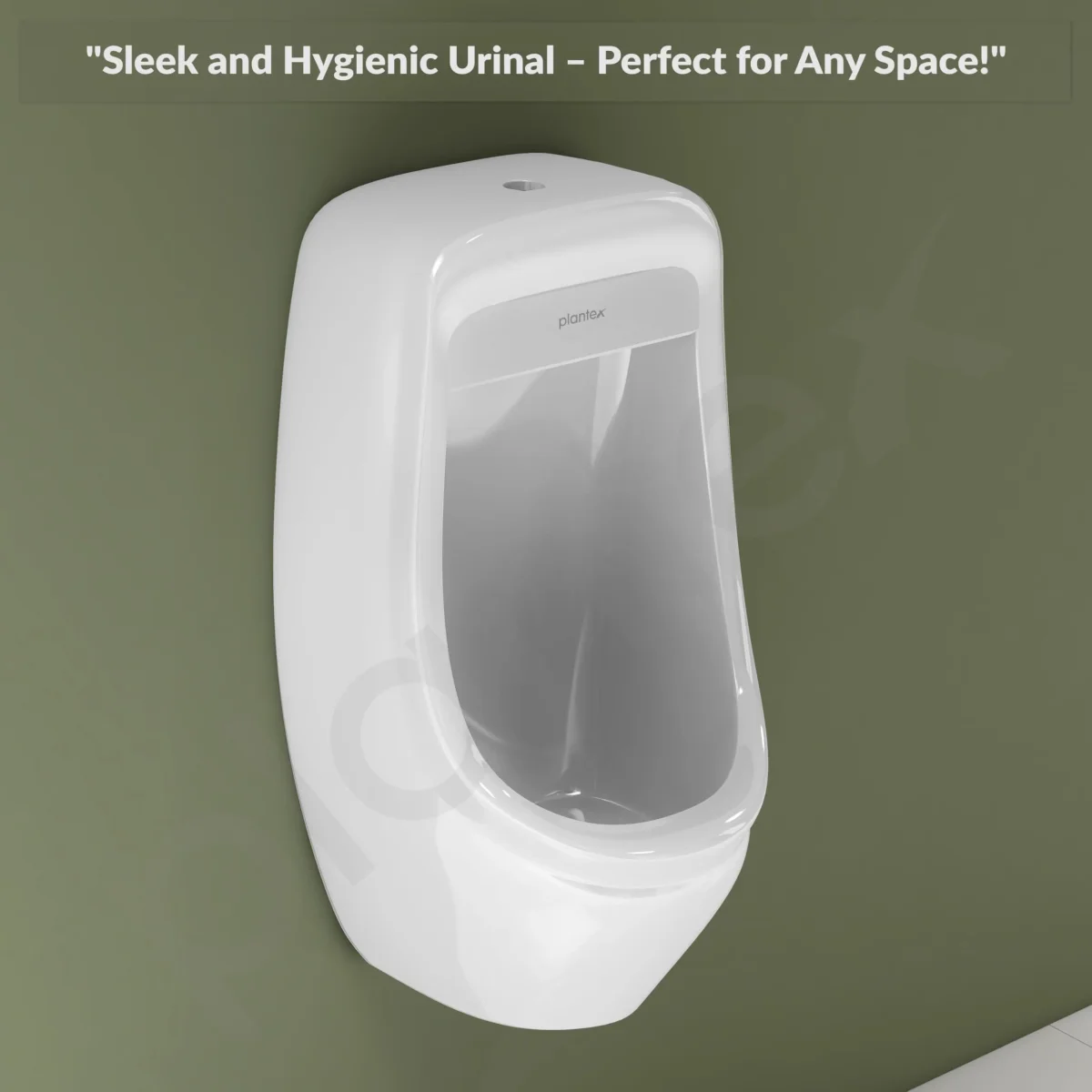 Plantex Premium Wall Mount Large Urinal Pot for Men/Male/Boy/Gents Toilet for Bathroom/Commode for Toilet- (White, Loki) - Image 5