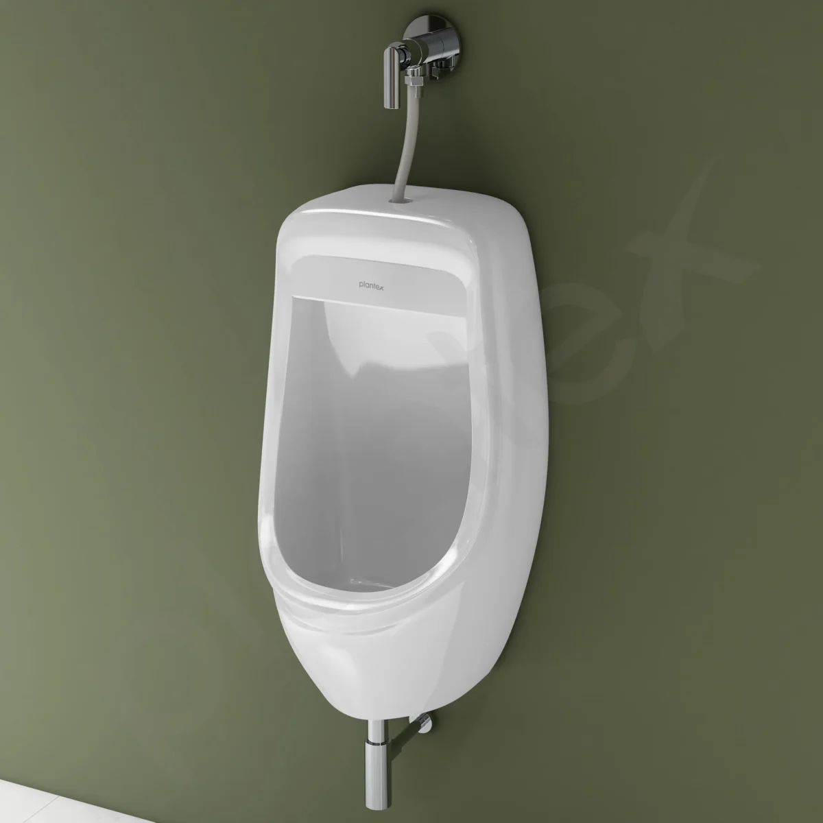 Plantex Premium Wall Mount Large Urinal Pot for Men/Male/Boy/Gents Toilet for Bathroom/Commode for Toilet- (White, Loki) - Image 7