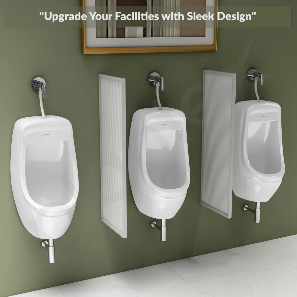 Plantex Premium Wall Mount Large Urinal Pot for Men/Male/Boy/Gents Toilet for Bathroom/Commode for Toilet- (White, Loki) - Image 6